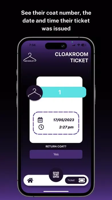 Ảnh chụp màn hình của Neverleft Cloakroom