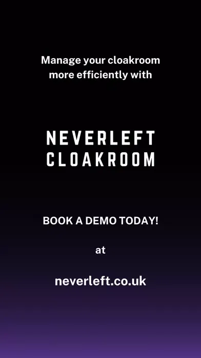 Ảnh chụp màn hình của Neverleft Cloakroom