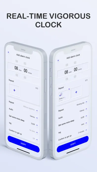 Tangkapan layar Vigorous Clock - Alarm Wake Up