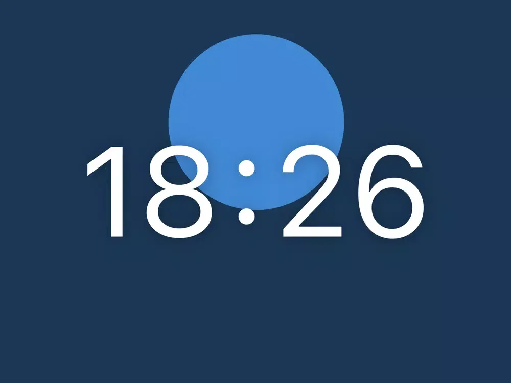 Clocker-桌面时钟,电子时钟 iPad سکرین شاٹس