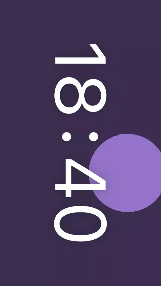 Clocker-桌面时钟,电子时钟 سکرین شاٹس