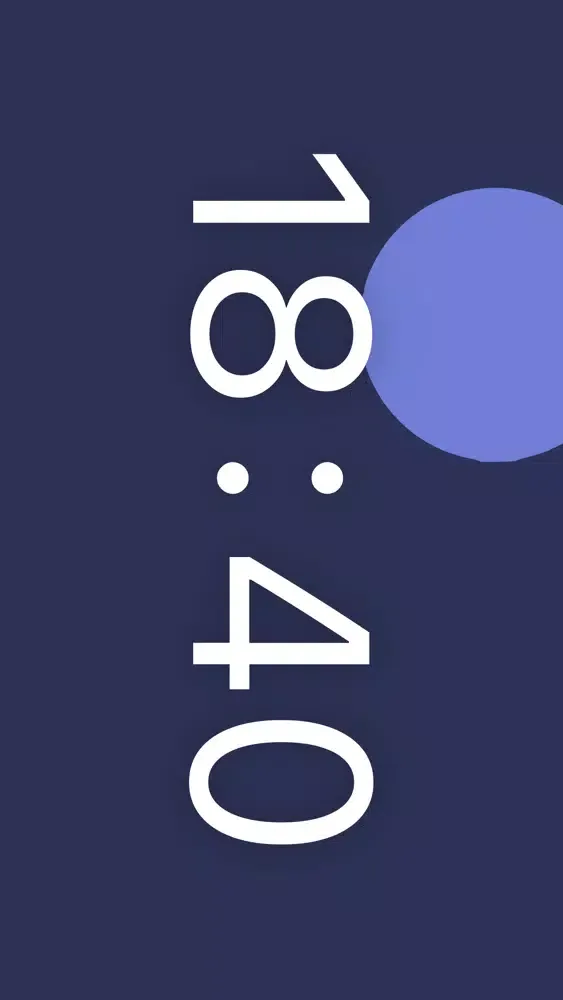 Clocker-桌面时钟,电子时钟 سکرین شاٹس