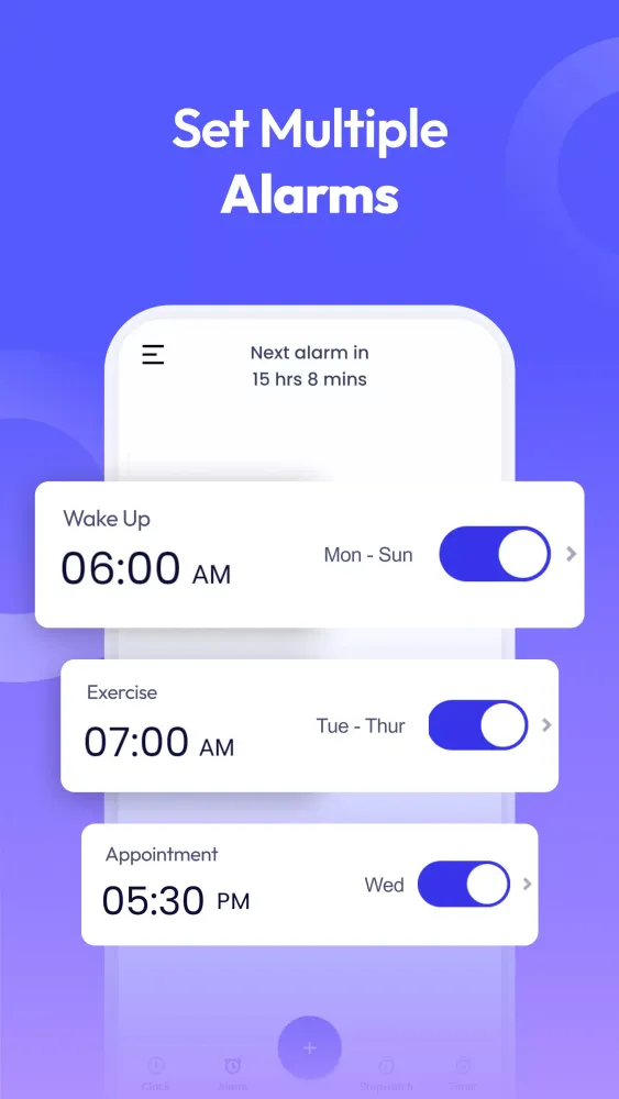 Zrzuty ekranu Clock Launcher