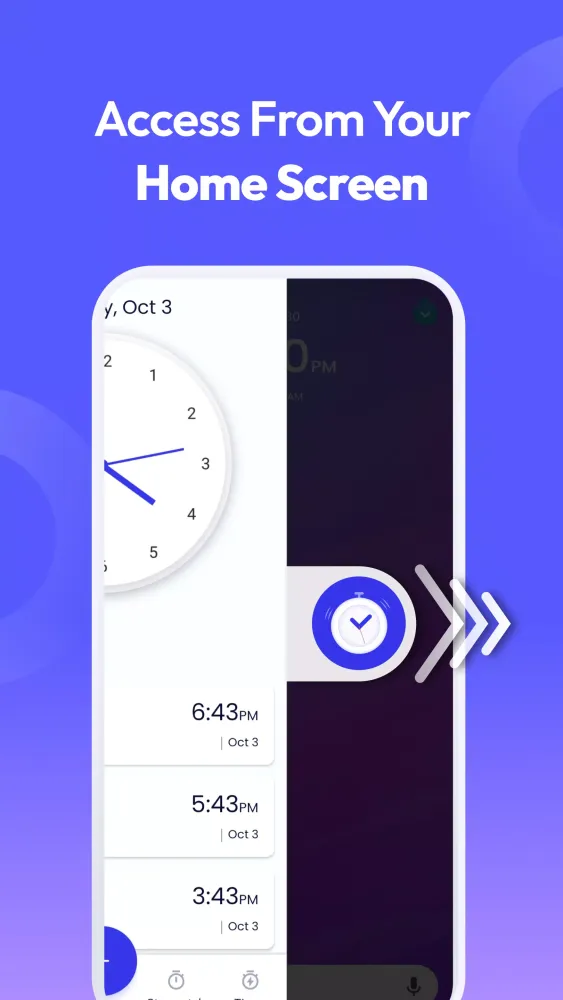 Zrzuty ekranu Clock Launcher