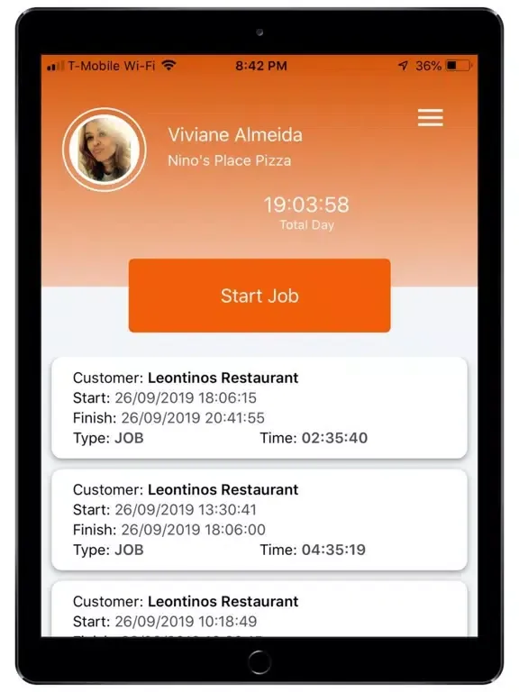Clock Labor + iPad  Ekran Görüntüleri