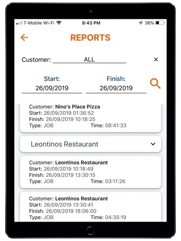 Clock Labor + iPad  Ekran Görüntüleri