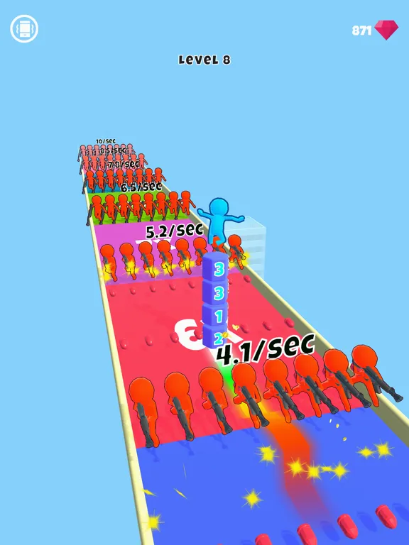 Zrzuty ekranu Level Up Rider iPad 