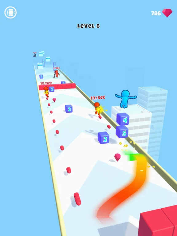 Zrzuty ekranu Level Up Rider iPad 