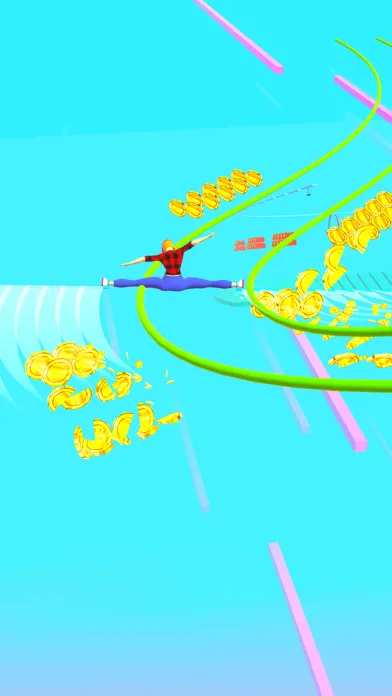 Tangkapan skrin Rail Rush 3D