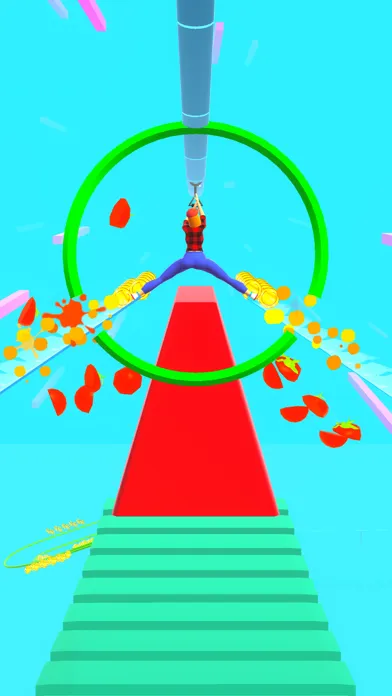 Tangkapan skrin Rail Rush 3D