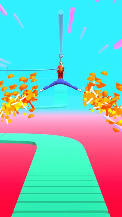 Tangkapan skrin Rail Rush 3D
