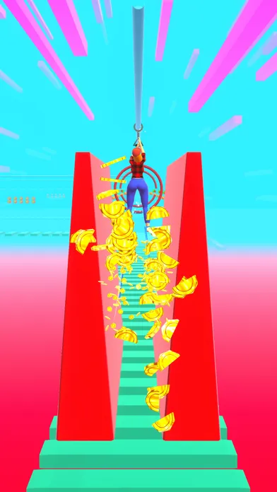 Tangkapan skrin Rail Rush 3D