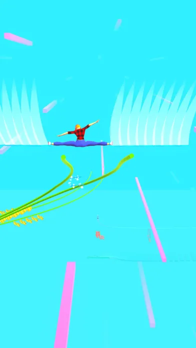 Tangkapan skrin Rail Rush 3D