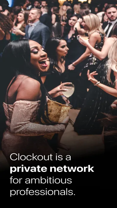 Clockout - Network Socially スクリーンショット