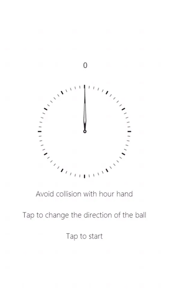 Captures d'écran de Clock Swap - addictive reflexes game