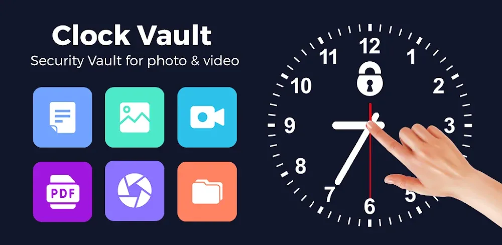 Clock Vault - Secret Folder