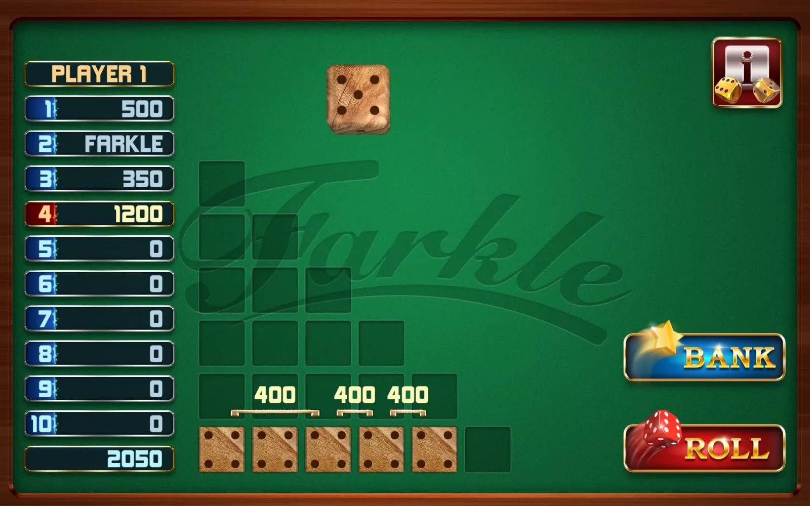 Farkle Screenshots