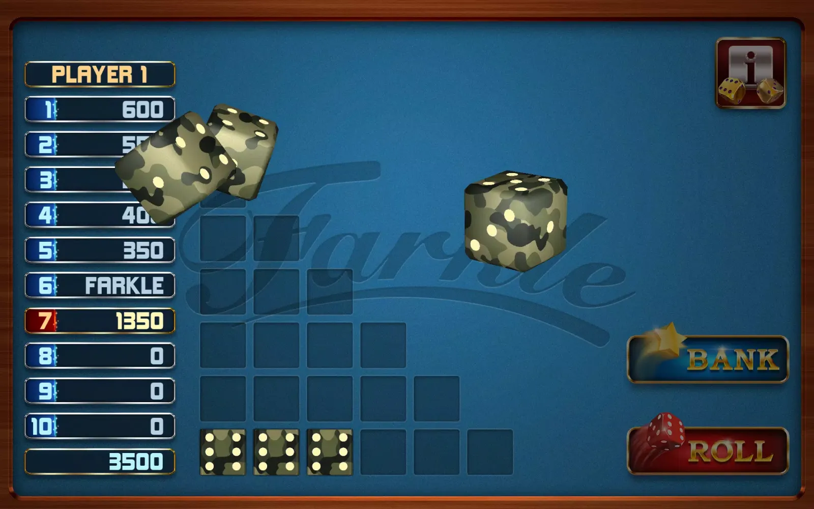 Farkle Screenshots