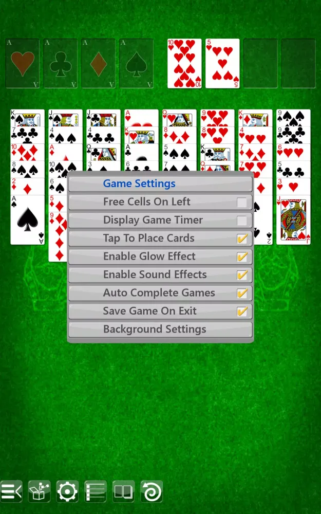 FreeCell Solitaire Screenshots