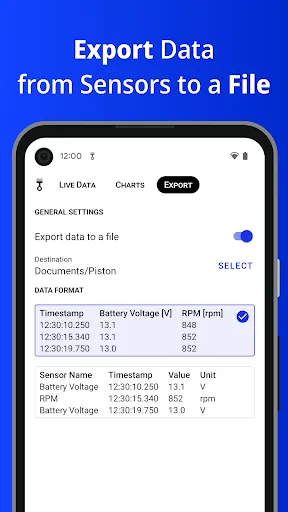 Piston - OBD2 Car Scanner Screenshots