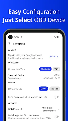 Piston - OBD2 Car Scanner Screenshots