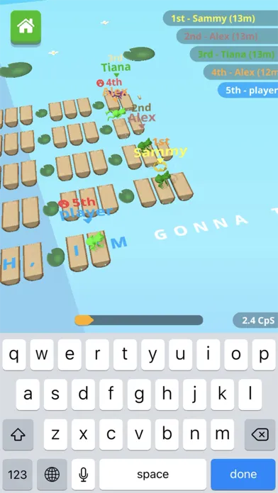 Type Run - Frog Choir Screenshots