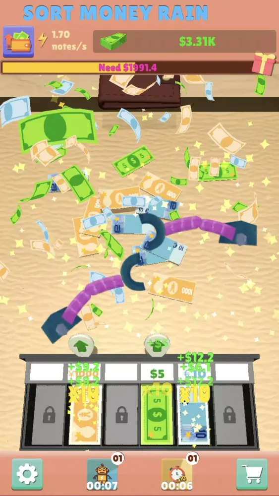 Sort Money Rain应用截图