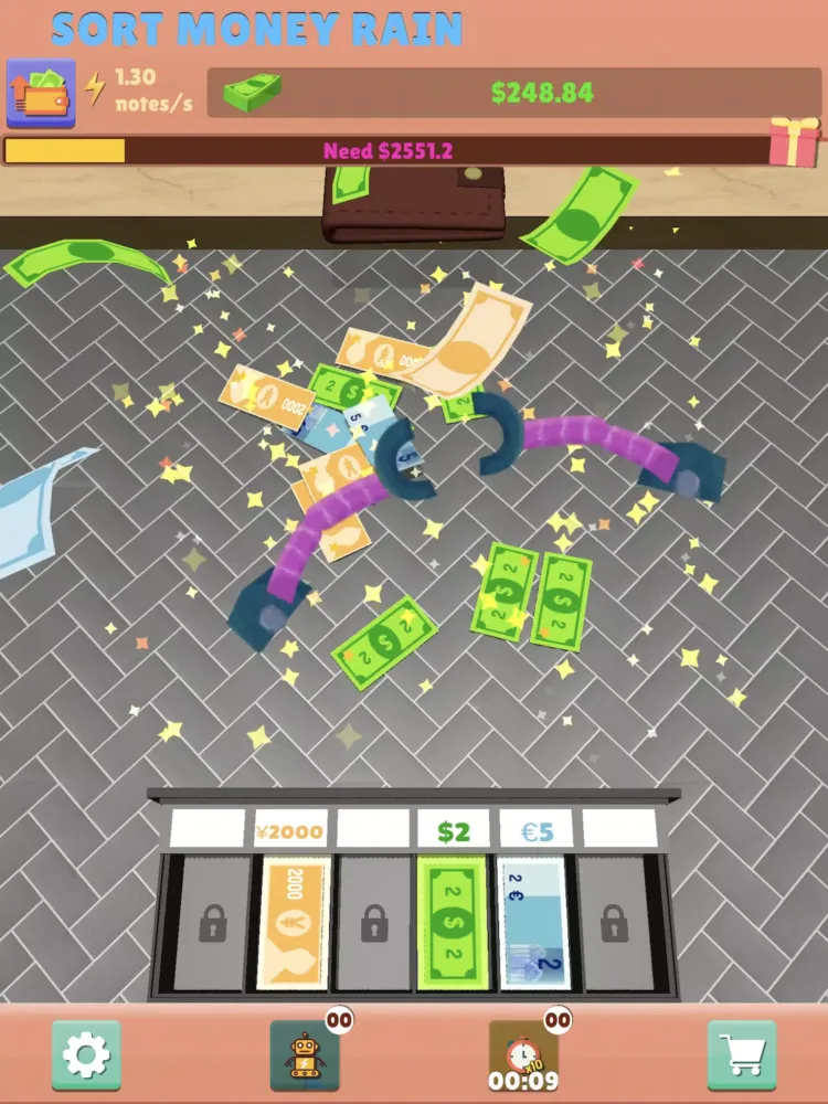 Sort Money Rain应用截图