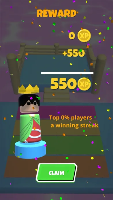 Captures d'écran de Trivia.io Confetti