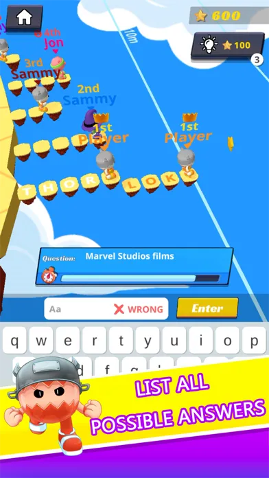Word Runners Screenshots