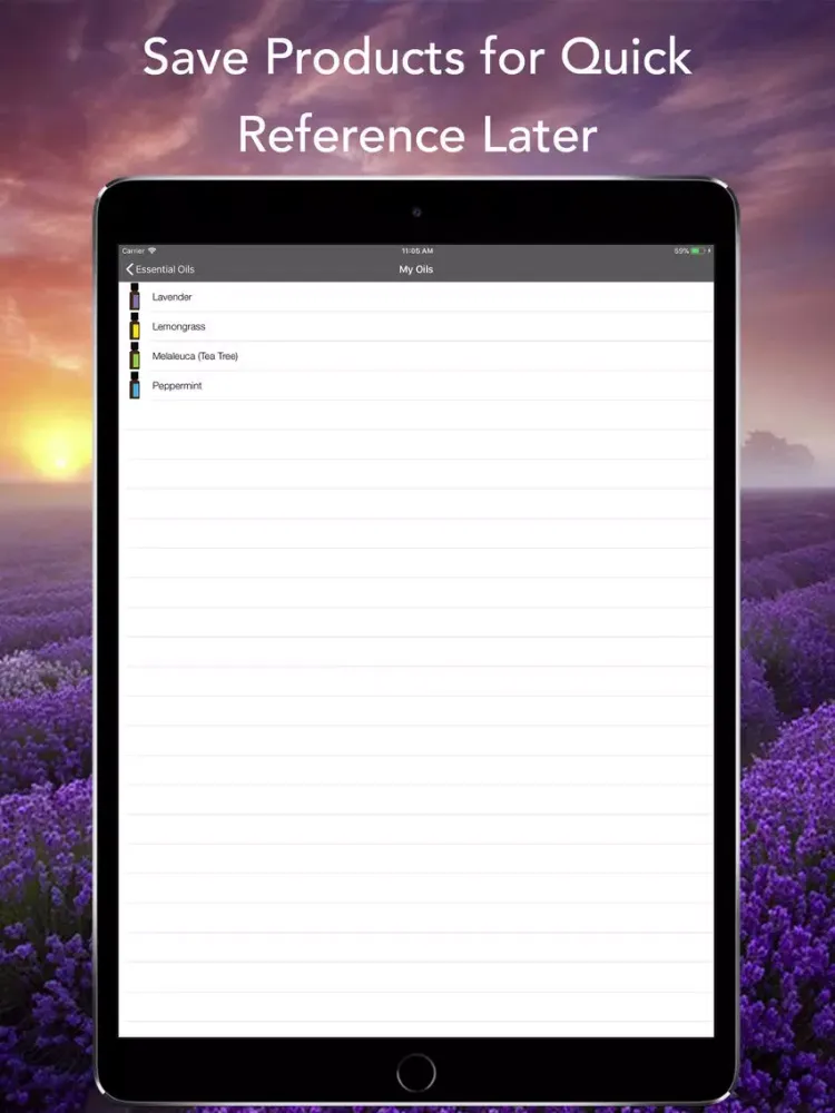 تصاویر Essential Oils for doTERRA iPad 