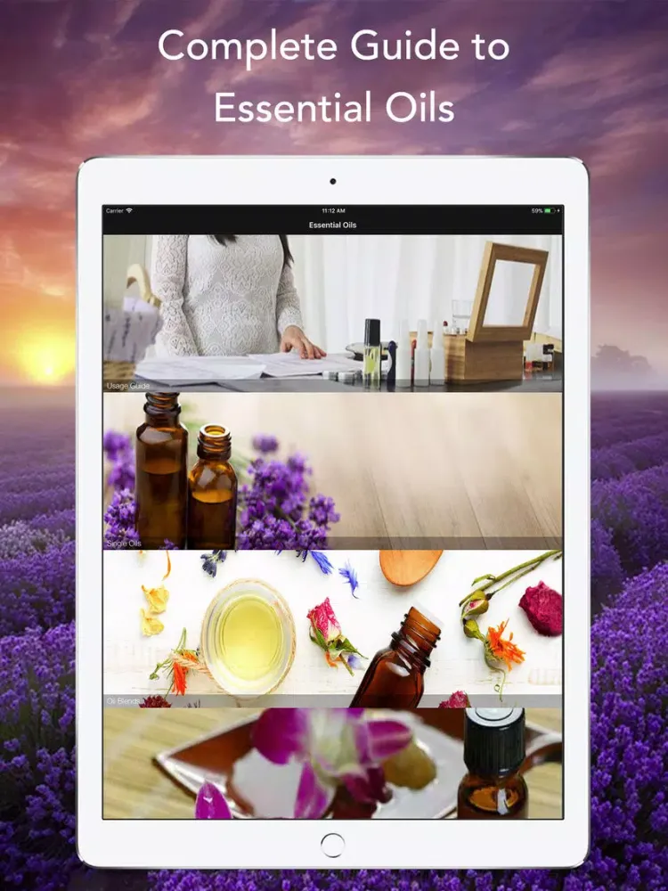 تصاویر Essential Oils for doTERRA iPad 