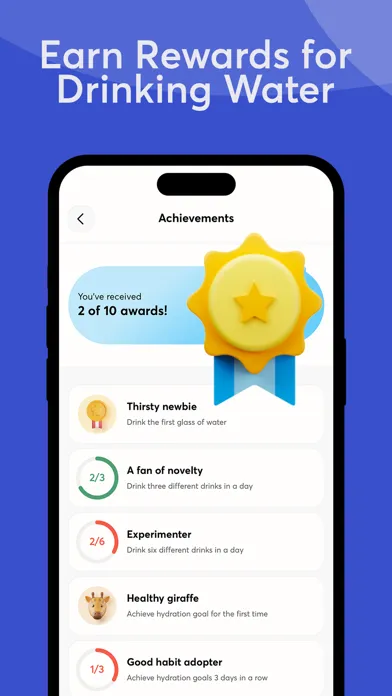 Zrzuty ekranu Water Tracker - iHydrate