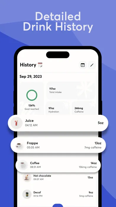 Zrzuty ekranu Water Tracker - iHydrate