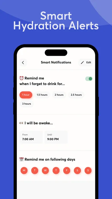 Zrzuty ekranu Water Tracker - iHydrate