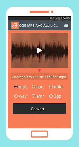 OGG MP3 AAC Audio Converter 스크린샷