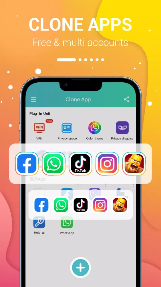 Clone App - Parallel Space Screenshots