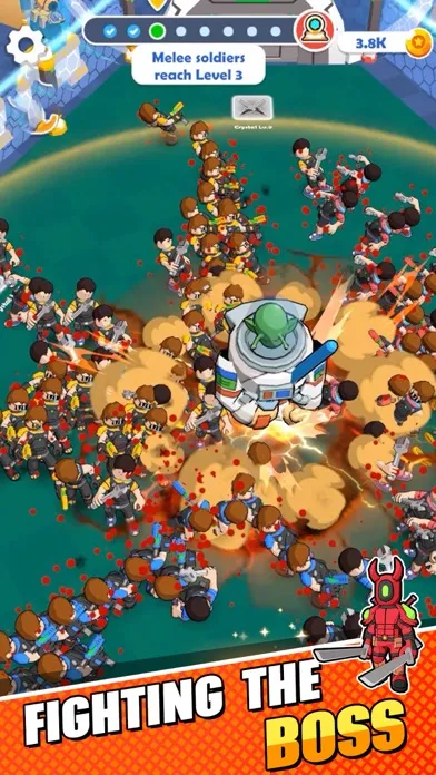 Capturas de pantalla de Clone Crazy Footman: Last war