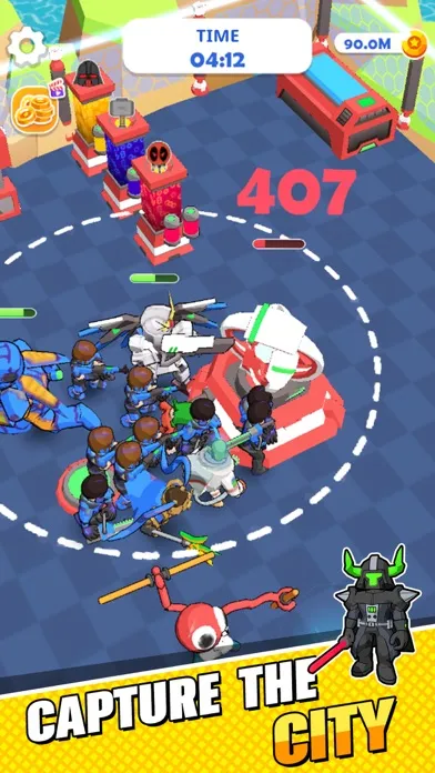 Capturas de pantalla de Clone Crazy Footman: Last war