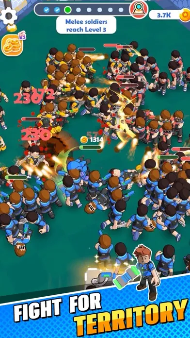 Capturas de pantalla de Clone Crazy Footman: Last war