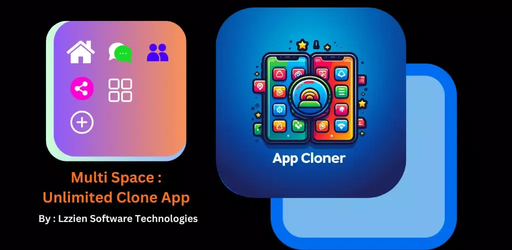 Captures d'écran de Multi Space Unlimited CloneApp