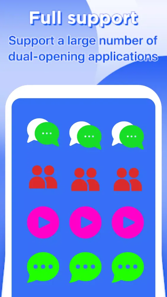 Captures d'écran de Multi Space Unlimited CloneApp