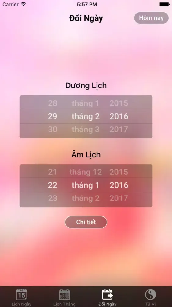 صور Lịch Tử Vi 2016 - Lịch Vạn Niên xem thông tin ngày, giờ hoàng đạo, tiết khí, xuất hành