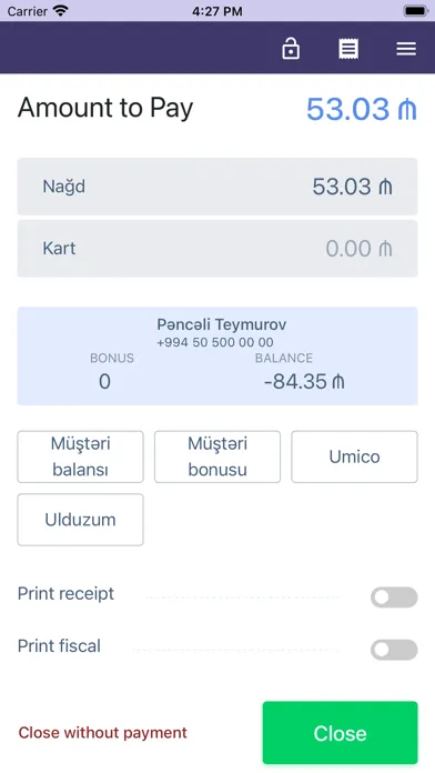 Capturas de tela do Clopos - Restaurant POS