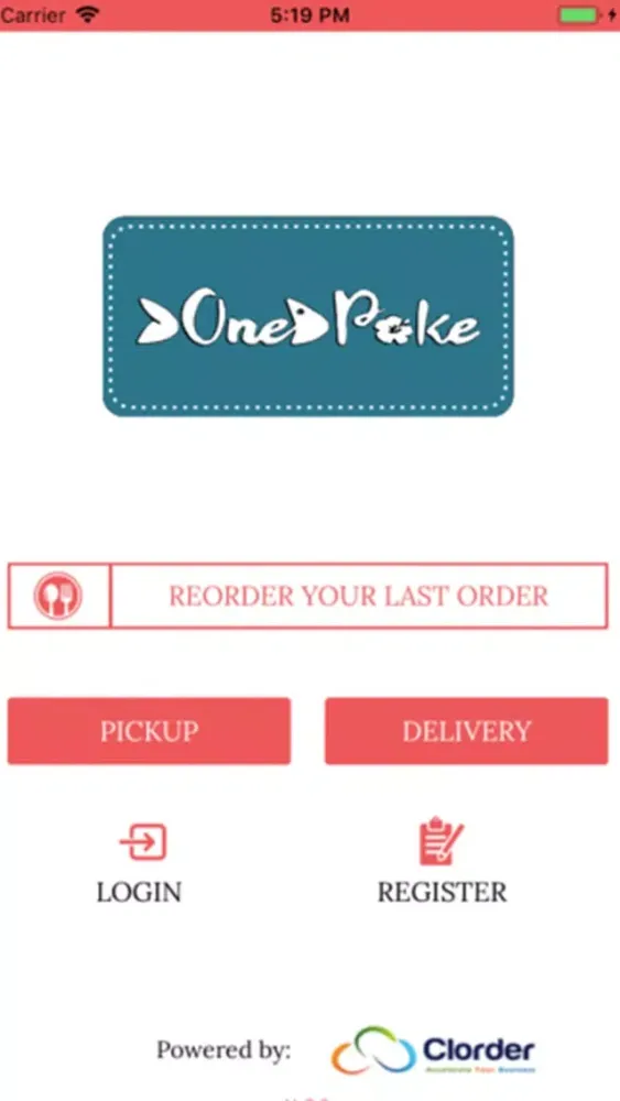 Ảnh chụp màn hình của One Poke Bowl