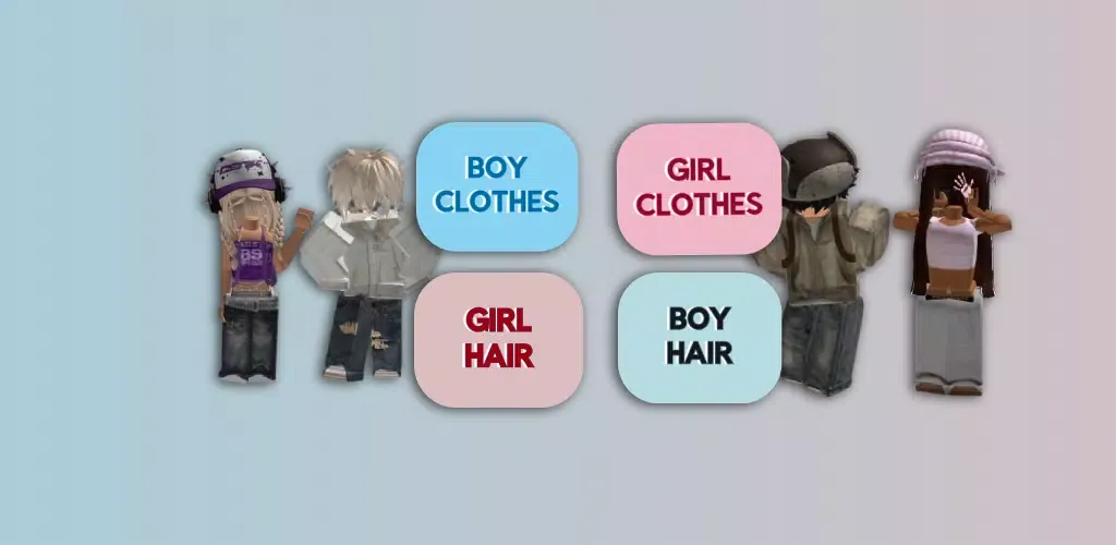 Capturas de tela do Skin and Clothe for RBX Avatar