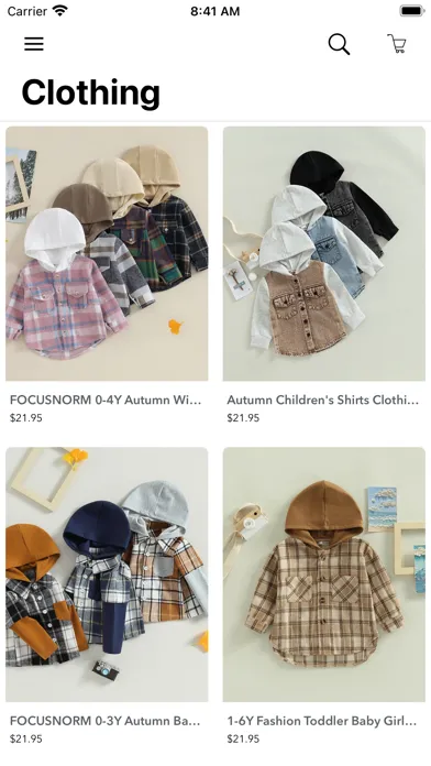 Cheap Cute Kids Clothing Screenshots