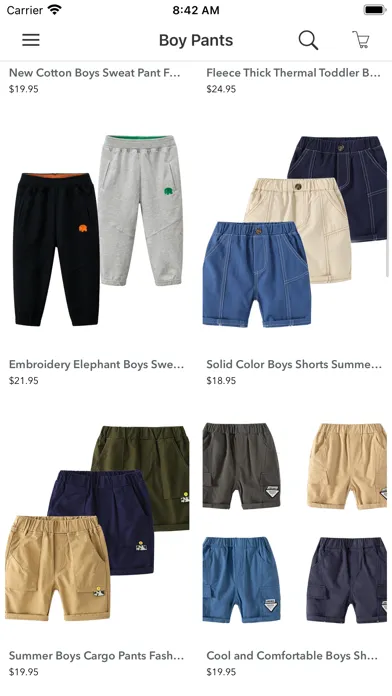 Cheap Cute Kids Clothing Screenshots