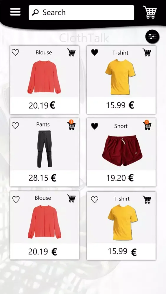 Cloth Talk Screenshots