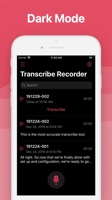 Скриншоты Transcribe Recorder - Memo